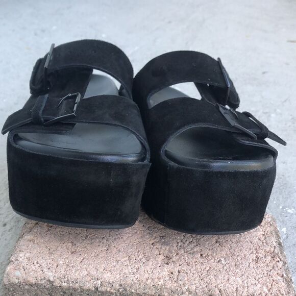 Clergerie Esme Suede Platform - Picture 4 of 8